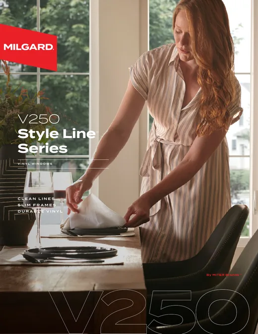 V250 Style Line Series brochure cover